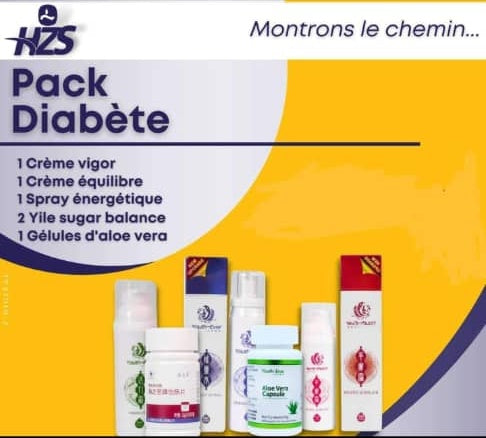 PACK DIABÈTE type II Médecine chinoise Angelo Hzs