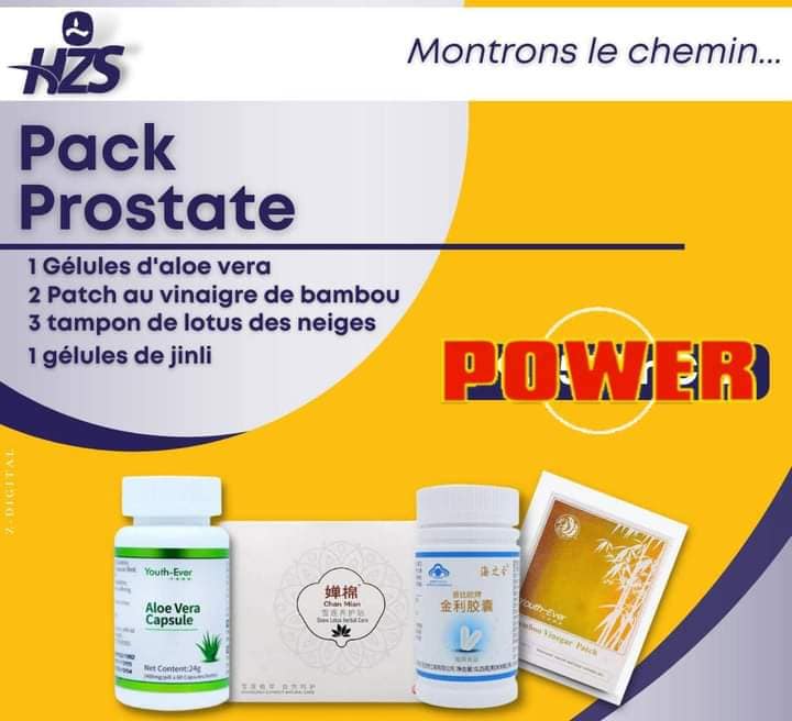 PACK PROSTATE Médecine Chinoise Angelo Hzs